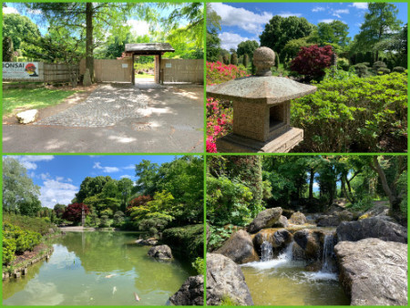 170 "Japanischer Garten" Hiruta Botanical Garden Co., Ltd. Construction
